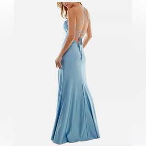 Brand New Sky Blue B Darlin Size 1/2 Prom Dress or other special occasions